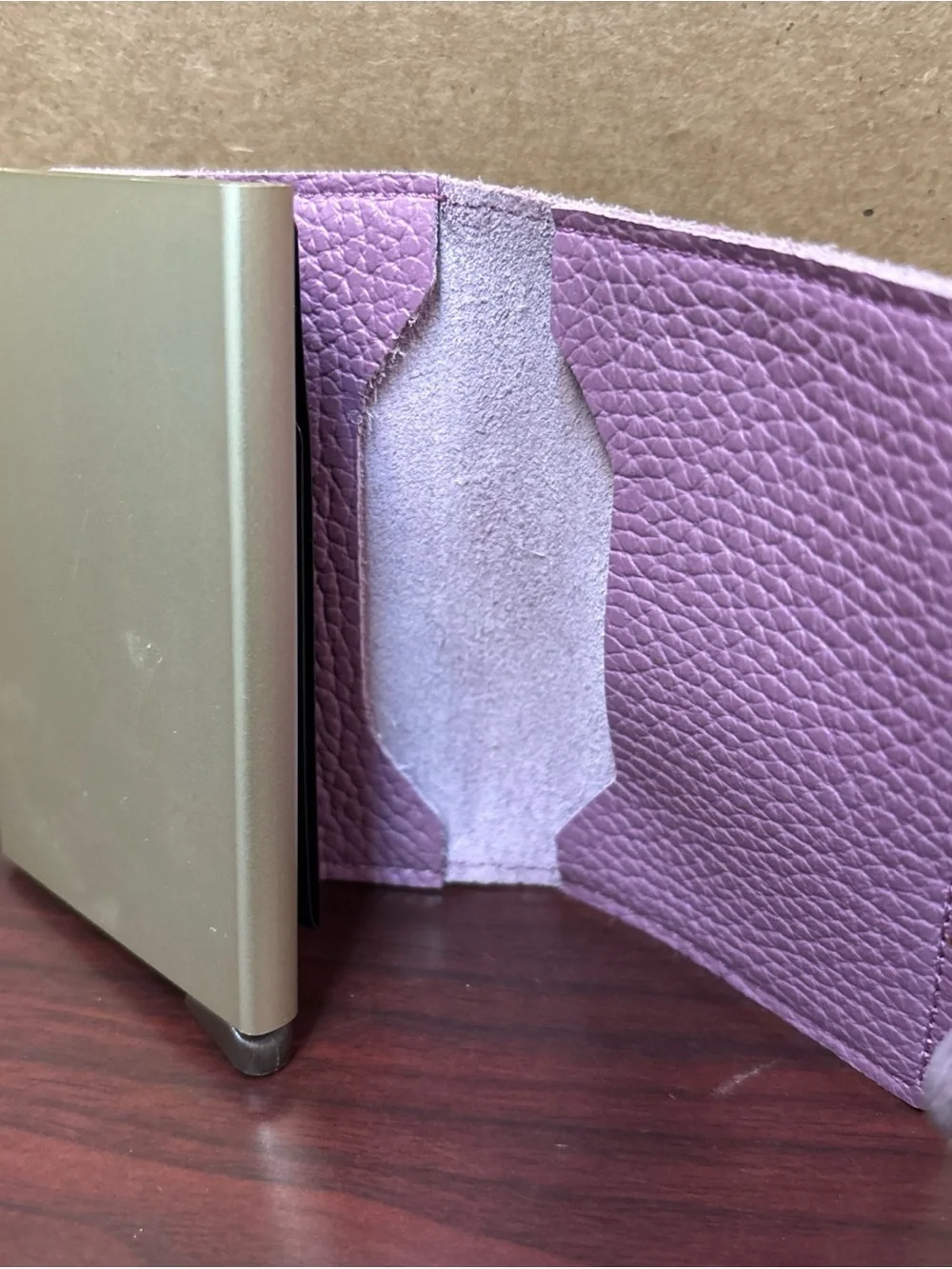 Secrid Mini Wallet Unisex Card Protector - Pebble Orchid